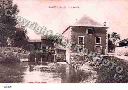 Ville de LAVOYE, carte postale ancienne