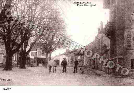 Ville de MONTEVRAIN, carte postale ancienne