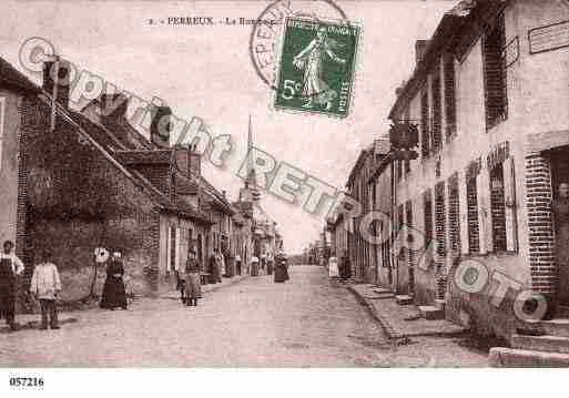 Ville de PERREUX, carte postale ancienne