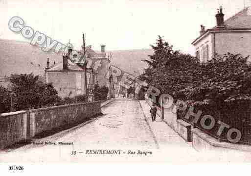 Ville de REMIREMONT, carte postale ancienne