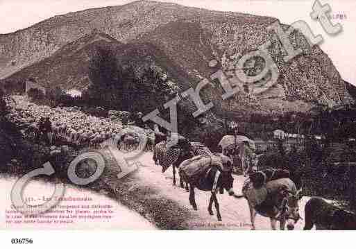 Ville de SERRES, carte postale ancienne