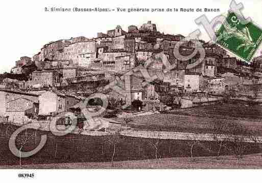 Ville de SIMIANELAROTONDE, carte postale ancienne