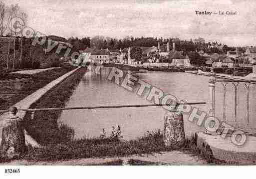 Ville de TANLAYQUINCY, carte postale ancienne