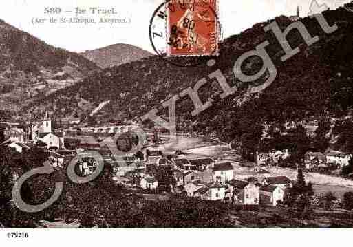 Ville de TRUEL(LE), carte postale ancienne