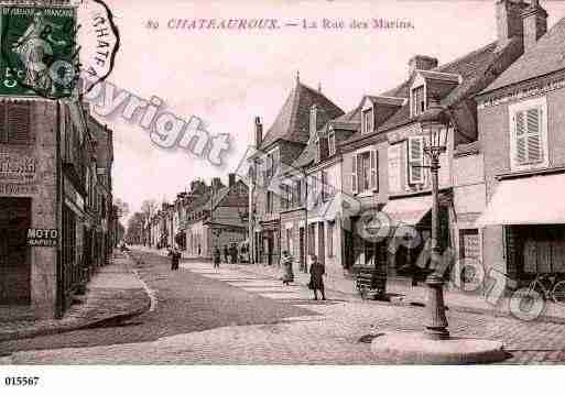 Ville de CHATEAUROUX, carte postale ancienne