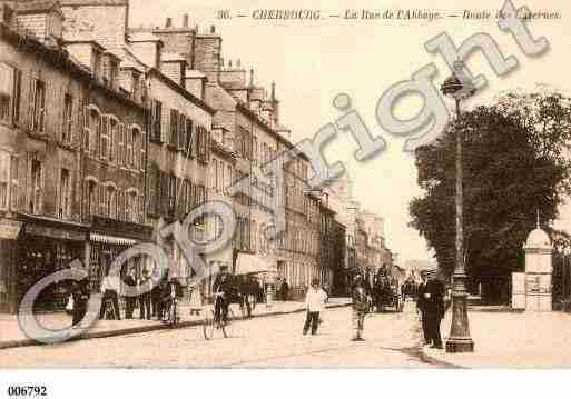 Ville de CHERBOURG, carte postale ancienne