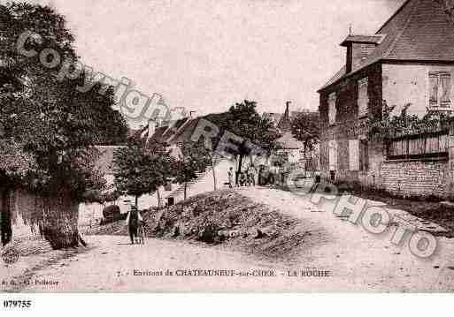 Ville de CORQUOY, carte postale ancienne