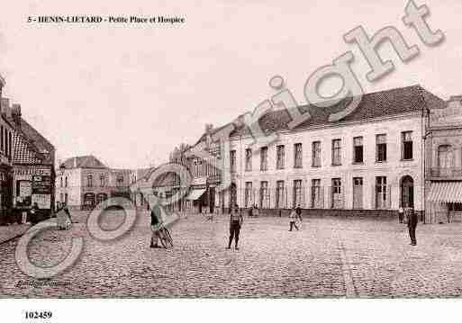 Ville de HENINBEAUMONT, carte postale ancienne