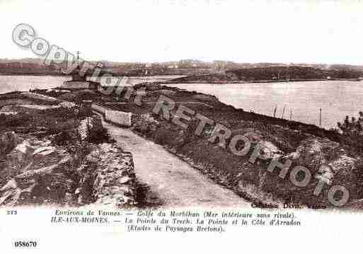 Ville de ILEAUXMOINES, carte postale ancienne