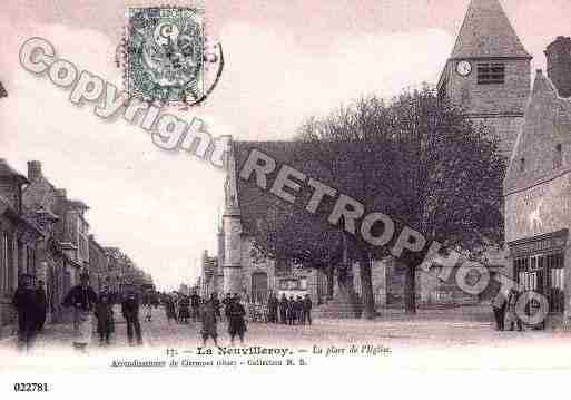 Ville de LANEUVILLEROY, carte postale ancienne