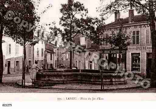 Ville de LAXOU, carte postale ancienne