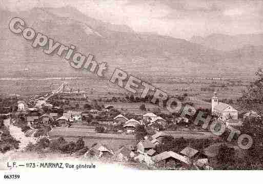 Ville de MARNAZ, carte postale ancienne