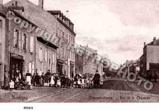 Ville de MONTIGNYLESMETZ, carte postale ancienne