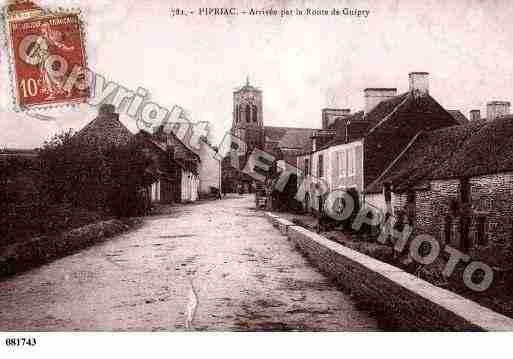 Ville de PIPRIAC, carte postale ancienne