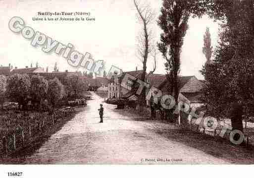 Ville de SUILLYLATOUR, carte postale ancienne