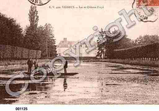 Ville de VIGNEUXSURSEINE, carte postale ancienne