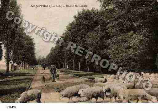 Ville de ANGERVILLE, carte postale ancienne