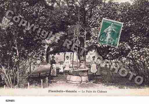 Ville de GOUAIX, carte postale ancienne