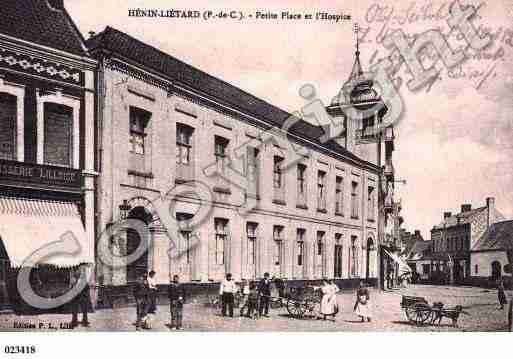 Ville de HENINBEAUMONT, carte postale ancienne