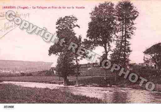 Ville de JARMENIL, carte postale ancienne