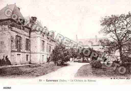 Ville de LEVROUX, carte postale ancienne