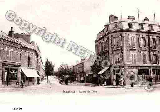 Ville de MAGENTA, carte postale ancienne