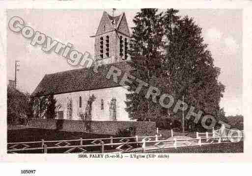 Ville de PALEY, carte postale ancienne