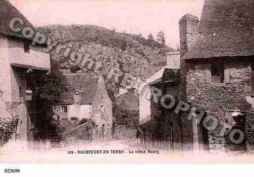 Ville de ROCHEFORTENTERRE, carte postale ancienne