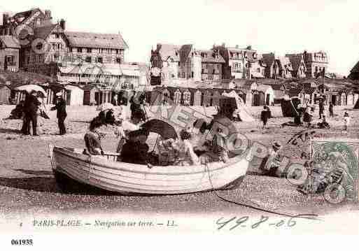 Ville de TOUQUETPARISPLAGE(LE), carte postale ancienne