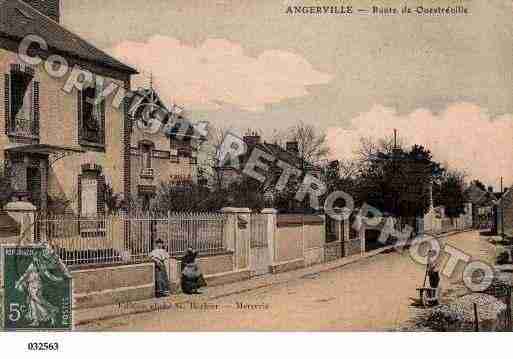 Ville de ANGERVILLE, carte postale ancienne