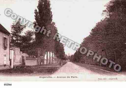 Ville de ANGERVILLE, carte postale ancienne