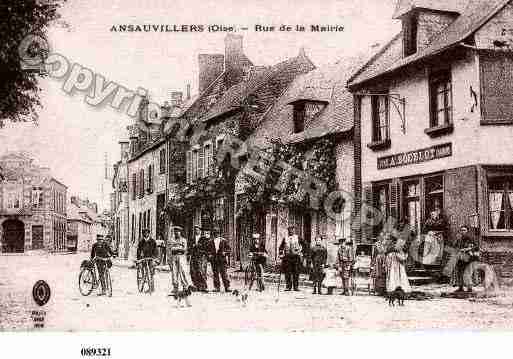 Ville de ANSAUVILLERS, carte postale ancienne
