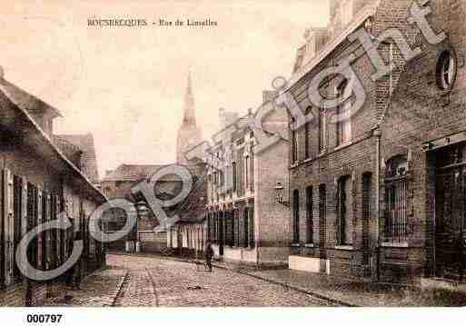 Ville de BOUSBECQUE, carte postale ancienne