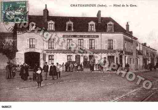 Ville de CHATEAUROUX, carte postale ancienne