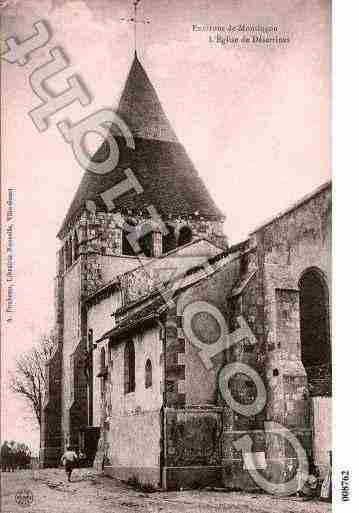 Ville de DESERTINES, carte postale ancienne