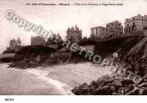 Ville de DINARD, carte postale ancienne