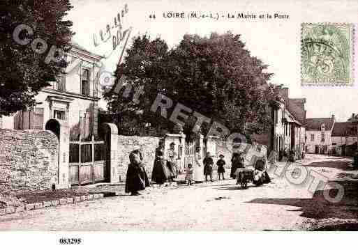 Ville de LOIRE, carte postale ancienne