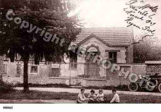 Ville de MERCEY, carte postale ancienne