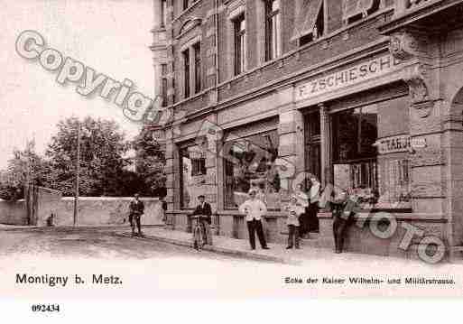 Ville de MONTIGNYLESMETZ, carte postale ancienne