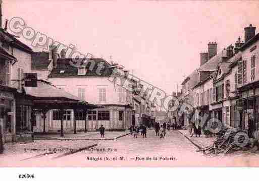 Ville de NANGIS, carte postale ancienne