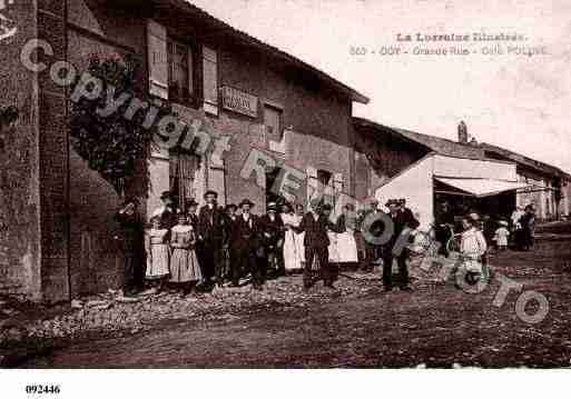 Ville de OGY, carte postale ancienne