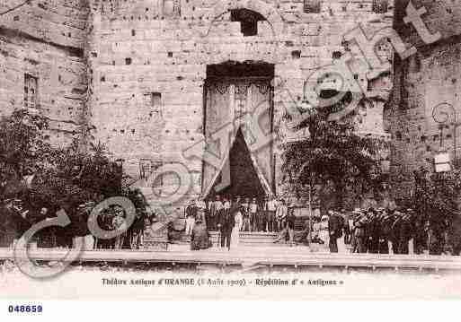 Ville de ORANGE, carte postale ancienne