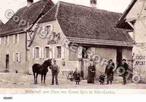 Ville de PETITLANDAU, carte postale ancienne