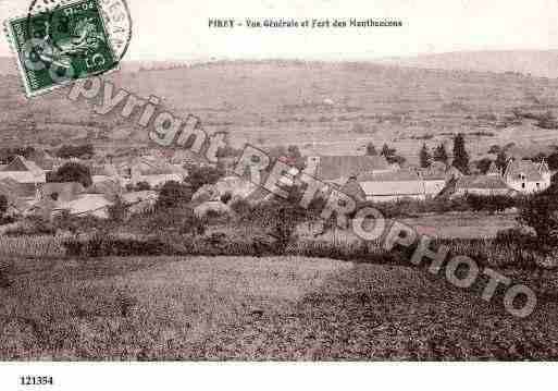 Ville de PIREY, carte postale ancienne