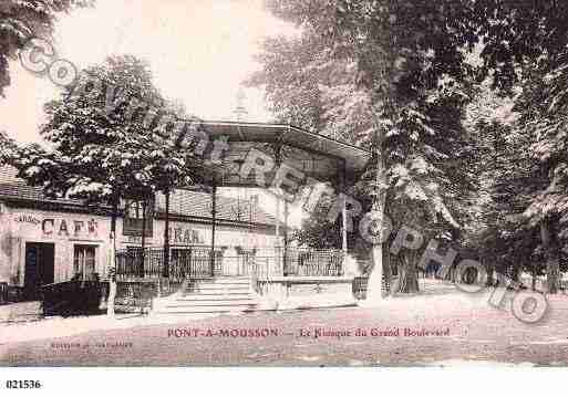 Ville de PONTAMOUSSON, carte postale ancienne