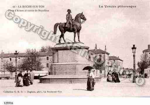 Ville de ROCHESURYON(LA), carte postale ancienne