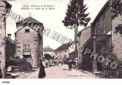 Ville de RUAUX, carte postale ancienne