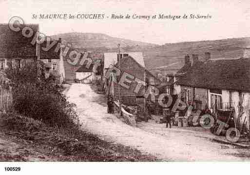 Ville de SAINTMAURICELESCOUCHES, carte postale ancienne