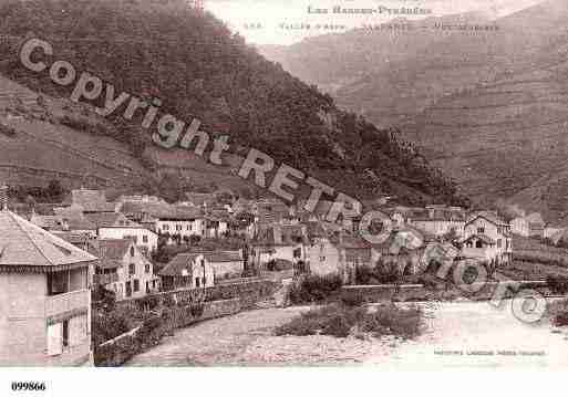 Ville de SARRANCE, carte postale ancienne