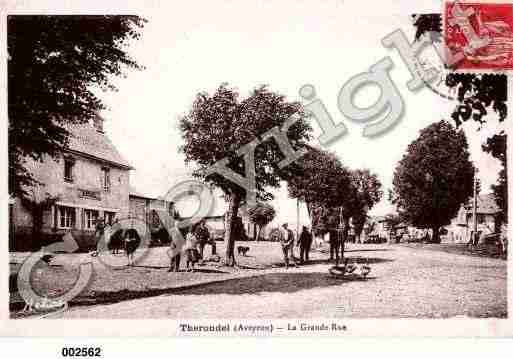 Ville de THERONDELS, carte postale ancienne